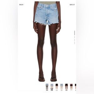 Agolde Parker Jeans Shorts